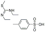 METHYL N-ETHYL-(ETHYLAMINO)METHANIMIDOTHIOATE 4-TOLUENESULFONATE, TECH 结构式