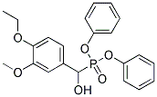 (DIPHENYLPHOSPHORYL)(4-ETHOXY-3-METHOXYPHENYL)METHANOL, TECH 结构式