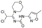 N-(2,2-DICHLORO-1-MORPHOLINOETHYLIDENE)-N'-(5-METHYLISOXAZOL-3-YL)UREA, TECH 结构式