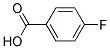 4-FLUOROBENZOIC ACID, TECH 结构式