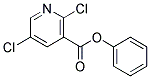 PHENYL 2,5-DICHLORONICOTINATE, TECH 结构式