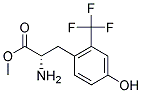 DL-2-(TRIFLUOROMETHYL)TYROSINE METHYL ESTER 结构式