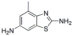 4-METHYL-BENZOTHIAZOLE-2,6-DIAMINE 结构式