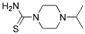 4-ISO-PROPYL-PIPERAZINE-1-CARBOTHIOIC ACID AMIDE 结构式