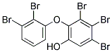 6-羟基-2,2',3,3',4-PENTABROMODIPHENYL ETHER 结构式