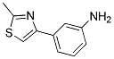 4-(3-AMINOPHENYL)-2-METHYLTHIAZOL 结构式