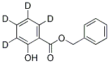 BENZYL 2-HYDROXYBENZOATE-3,4,5,6-D4 结构式