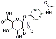 扑热息痛D3葡糖苷酸 结构式