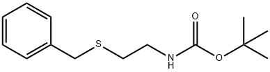 S-BENZYL-N-BOC-ETHANETHIOLAMINE 结构式