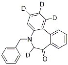 N-Benzyl-dibenzazepinone-d4