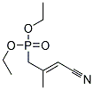 4-(DIETHYLPHOSPHONO)-3-METHYL-2-BUTENENITRILE 结构式