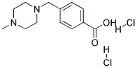 4-(4-METHYLPIPERAZINOMETHYL)BENZOIC ACID, DIHYDROCHLORIDE 结构式