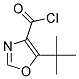 5-(TERT-BUTYL)-1,3-OXAZOLE-4-CARBONYL CHLORID 结构式