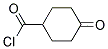 4-OXOCYCLOHEXANECARBONYL CHLORID 结构式