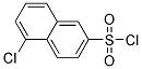 5-CHLORONAPHTHALENE-2-SULPHONYL CHLORIDE 结构式