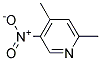 4,6-DIMETHYL-3-NITROPYRIDIN 结构式