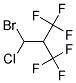 3-BROMO-3-CHLORO-2-(TRIFLUOROMETHYL)-1,1,1-TRIFLUOROPROPAN 结构式