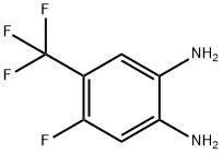 4,5-二氨基-2-氟三氟甲苯 结构式