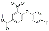 METHYL 4-(4-FLUOROPHENOXY)-3-NITROBENZOAT 结构式