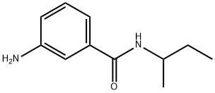 3-AMINO-N-(SEC-BUTYL)BENZAMIDE 结构式