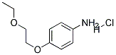 4-(2-乙氧基乙氧基)苯胺盐酸盐 结构式