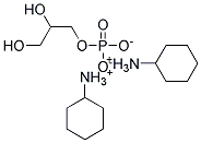 L-甘油-3-磷酸二(环己铵)盐 结构式