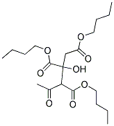 乙酰基柠檬酸三丁酯 结构式
