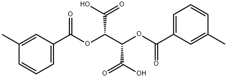 Di-m-toluoyl-D-tartaric acid 结构式