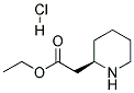 (R)-2-Piperidineacetic acid ethyl ester hydrochloride 结构式