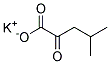 A-Ketoisocaproic Acid, Potassium Salt 结构式