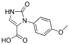 3-(4-Methoxyphenyl)-2-Oxo-4-Imidazole-Carboxylic Acid 结构式