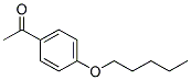4-Acetylphenyl Pentyl Ether 结构式