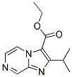 Ethyl 2-Isopropyl-Imidazo[1,2-A]Pyrazine-3-Carboxylate 结构式