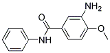 3-Amino-4-Methoxybenzoyl Aniline 结构式