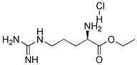 D-精氨酸乙酯盐酸盐 结构式
