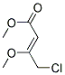 Methyl 4-chloro-3-methoxybut-2-enoate 结构式