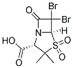 6,6-二溴青霉烷酸砜 结构式