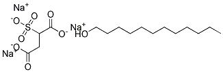 Sodium lauryl ether sulfosuccinate 结构式