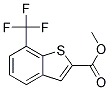 Methyl 7-(trifluoromethyl)benzo[b]thiophene-2-carboxylate 结构式