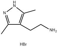 4-(2-Aminoethyl)-3,5-dimethyl-1H-pyrazole dihydrobromide 结构式