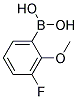 3-Fluoro-2-methoxybenzeneboronic acid 结构式