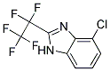 4-chloro-2-(perfluoroethyl)-1H-benzo[d]imidazole 结构式