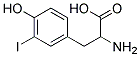 3-Iodo-DL-tyrosine 结构式