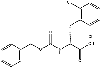 CBZ-2,6-DICHLORO-D-PHENYLALANINE 结构式