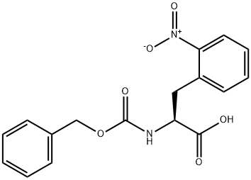 CBZ-2-NITRO-L-PHENYLALANINE 结构式