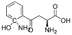 DL-2-Hydroxykynurenine 结构式