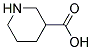 L-piperidine-3-carboxylic acid 结构式