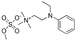 (N-ethylanilinoethyl)trimethylammonium methyl sulfate 结构式