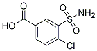 4-Chlorobenzoic Acid-3-Sulfonamide 结构式