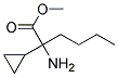 2-氨基-2-环丙基环己酸甲酯 结构式